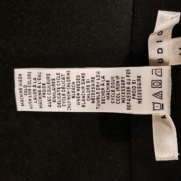 💕MAX STUDIO💕 Pull On Legging Pants ~ Black Medium - Picture 7 of 7